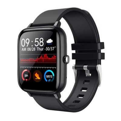 China 2021 Touch Screen 1.54 Inch P6 Cheap Smart Watch Waterproof Custom Heart Rate Sleep Monitoring Dial Watch Face Smartwatch PK P8 P9 for sale