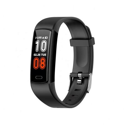 China MP3 Colorful Rate Reminder Wristband Waterproof Sport Smart Bracelet Heart Rate Fitness Tracker App Y29 Playback Display Smart Watch 2021 for sale