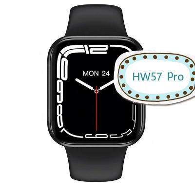 China HW57Pro Touch Screen Call Health Monitor BT Series 7 Fitness Tracker Sports Smartwatch nfc Waterproof Smart Watch Observe 7 45mm HW57 pro for sale