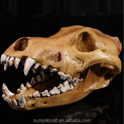 China Artificial Retro Europe Resin Wolf for sale