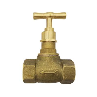 China General Brass Lockable Stop Valve 1/2