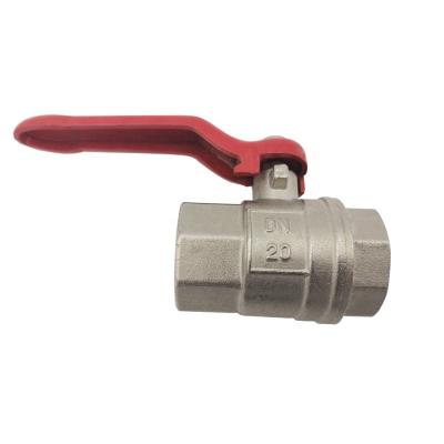 China General Brass Ball Valve DN15-DN100 Iron Handle Water Gas Stop Valve for sale