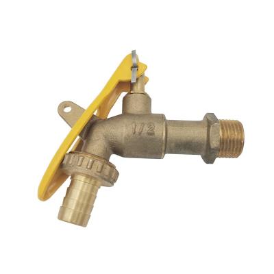 China Modern Brass Bibcock Globe Heavy Duty Lockable Ball Valve 1/2