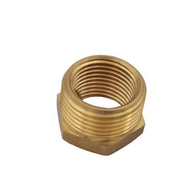 China brass extension reducing fitting nipple hex tubing male and female thread coupling 1/2