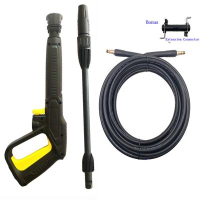 China Eco-friendly for Karcher k2k3k4k5k6k7 high pressure power seal spray nozzle adjust water lance 5/10m hose gun rotation for sale