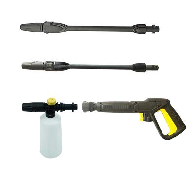 China Karcher Power Seal Spray Nozzle Snow Foam Adjustable High Pressure Lance Cleaning Applications k2k3k4k5k6k7/5/10M Jet Hose, 47CMRotating Turb for sale