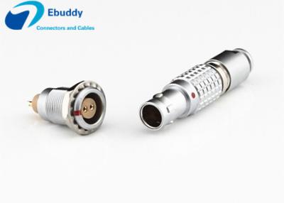 China Lemo 2 pin male solder straight Plug Circular push pull connector FGG 0B 302 CLAD52Z for sale