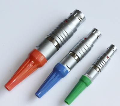 China Lemo / ODU Multi Pole Connectors 01 Size striaght male connector FGG.0B.305 / S20L0C-P05MFG0 for sale