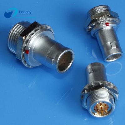 China NON-latching male socket Lemo FAG fixed soclet 7pin FAG panel mount male plug FAG.0B.307.CLA for sale