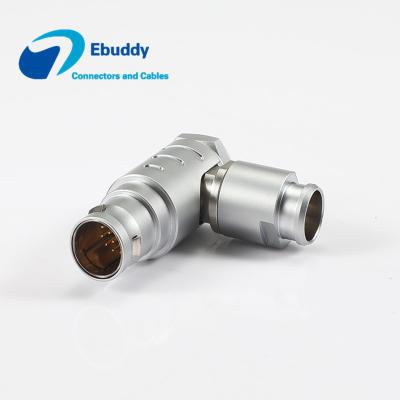 China FHG 3B 26 Pin  90 Degree Elbow Circular Connectors Right Angle for sale