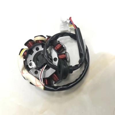 China Hot Selling High Quality Aluminum Alloy/Copper Wire Long Stable Operation Using Life Motorcycle 12 Pole Coil Core Magnetic Stator for sale