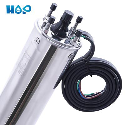 China Automotive Industry HOP-5.5KW 4inch 6inch 7.5hp AC Electric Motor Price Deep Well Water Gasoline Price For Irrigation for sale