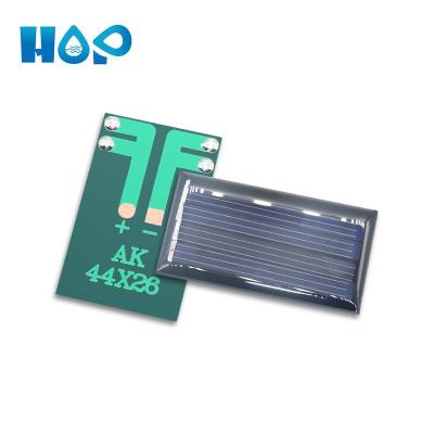 China Hot Sale Customized HOPS 0.72W 0.18w 0.2w 1w 5w 6w 10w Small Solar Panels Stick Mini Solar Panel 80*70mm for sale