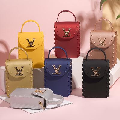 China Other 2022 Summer New Fashion Chain Cross Mini Shoulder Bags - 2020 Body Purses and Handbags Women's Handbag PVC Jelly for sale