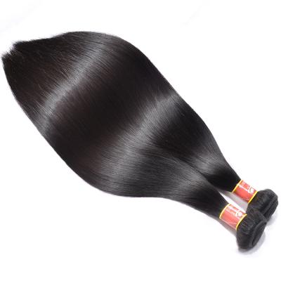 China Silky Straight Wave Full Cuticles Tied Virgin Hand Tied Hair Weft Extension for sale