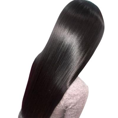 China Silky Straight Wave Without Chemical Full Cuticle Good Grade Top Silky Straight Brazilian Hair Bundles for sale