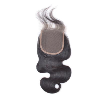 China Wholesale Price Body Wave Brazilian Hair Bundles With Closure, 4*4 Brazilian Hair Closure Piece, Virgin Hair Bundles With Lace Closure for sale