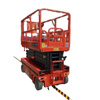 China Hotels Lift China Application Wide Platform Scissor Lift Cheap Electric Work Platform for sale