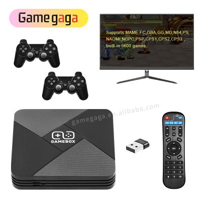 China ABS Plastic Retro Game G5 Box 4K HD Video Game Console 64 Bit Build-in XS 30000+/40000+ TV Games Console For psp/n64 for sale