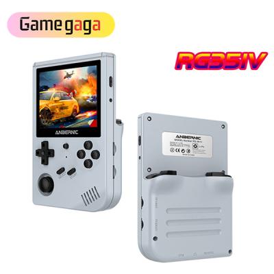 China ANBERNIC RG351V 3.5 Inch Screen Retro Open Source System Game Console Mini Video Handheld Game Player For PSP 3.5