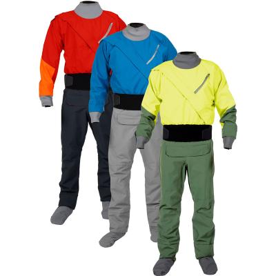 Κίνα Kayak Breathable Whitewater Dry Suit Rain Suit Waterproof Racing Suit For Adventures Hunting Fishing προς πώληση