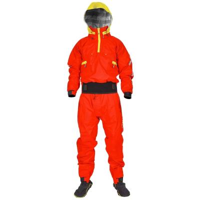 China Antibacterial Detachable Hat Kayak Dry Suit Rain Suit Racing Diving Suits Waterproof For Mud Hunting Fishing Neoprene for sale