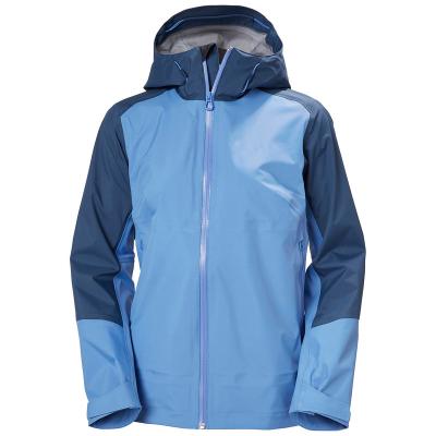 中国 Women's Breathable Rain Coat Lightweight Hooded Raincoat Outdoor Breathable Rain Jackets 販売のため