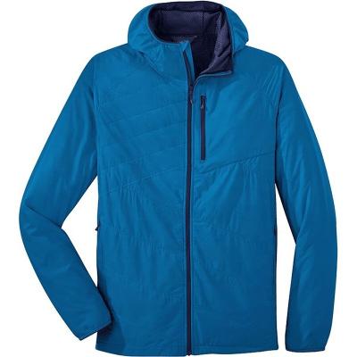 China Shell Hooded Jacket Climbing Outwear breathable men's outdoor soft running hiking jacket windproof sports jackets en venta