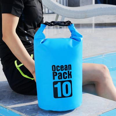 China camping & 5L 10L 20L 30L Waterproof Backpack Cylinder Office Bag TPU Super Dry Swimming River Trekking OEM for sale