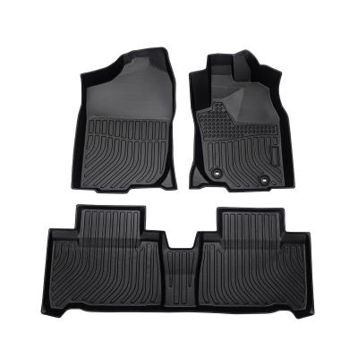 China Luxury Car Floor Mats For Toyota Harrier 60 RHD VENZA 2014-2019Right Car Floor Mats China Top Strip Rudder for sale