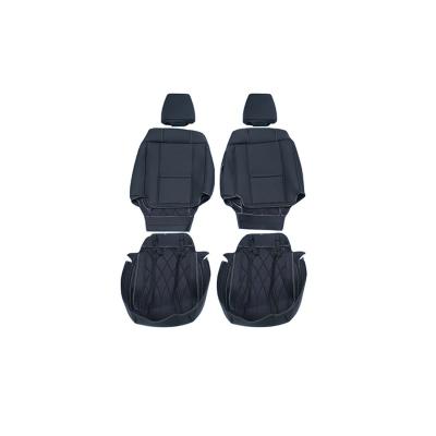 China Sports Leather Seats Covers Full Stage Design For Luxury Cars For 5 Seat Tesla Model 3 2017 2018 2019 2020 2021 for sale