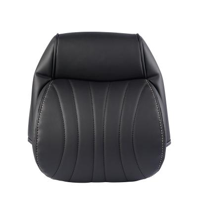 China Genuine Leather Circular Hole The Top Quality Seat Car Headrest Cushion Thin Durable Cover For Toyota Alphard30 2015-2018 for sale