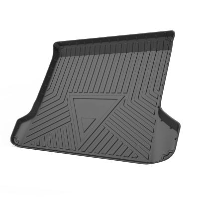 China Waterproof Dustproof Anti-Skid Decorate 3d Laminated Car Boot Luggage Trunk Mats For Prado Dominant-5 Finish Seat-Chinese 2010-2017 Version for sale