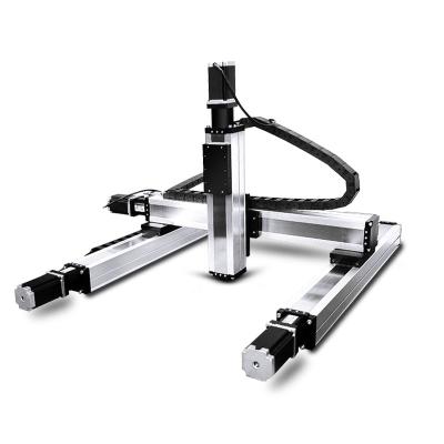 China Hotels Z Axis Positioning System Linear Motion Stage XYZ Table Gantry Robot Arm for sale