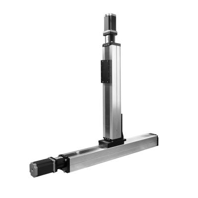 China Linear Guide Slider Hotels 50-1200mm Stroke Ball Screw Cartesian Rail Robot for sale