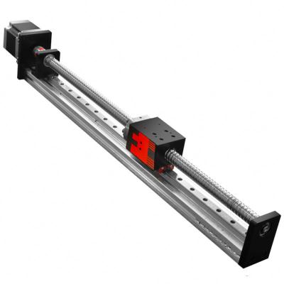 China Hotels Compact 50mm Stroke Ball Screw Linear Motion Guide for sale