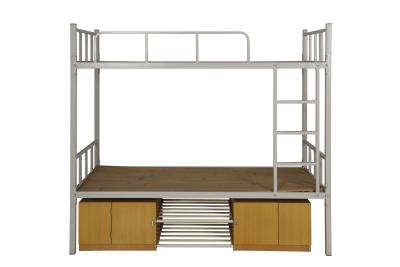 China Black Metal Frame Double Bed King Size Metal Frame Bed Metal Frame Single Bed with cabinet for sale