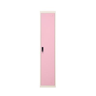 Cina Wholesales pink bedroom steel vertical clothes storage locker metal locker in vendita