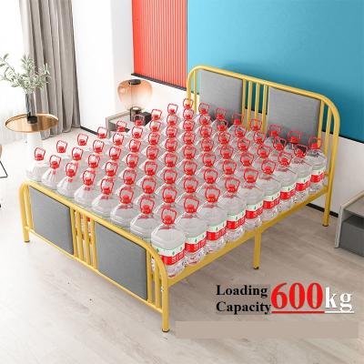 China Metal Bed Frame Steel Single Bed Bedroom Furniture Wholesale Factory Price Te koop