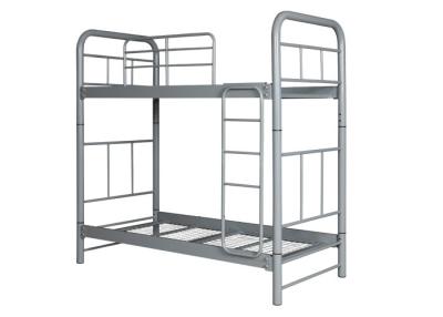 China ODM Hostel L1900*W900mm Double Bunk Bed Metal Frame for sale