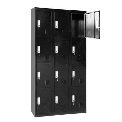 China Knocked Down 3 Tier Steel Metal Storage Locker Cabinet for sale