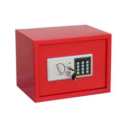 China Small Electronic Safe Security Box Smart Digital Locker Steel Metal Locker Key Safe Box for sale