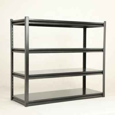 China Warehouse 4 Level Boltless Corner Metal Storage Shelves for sale