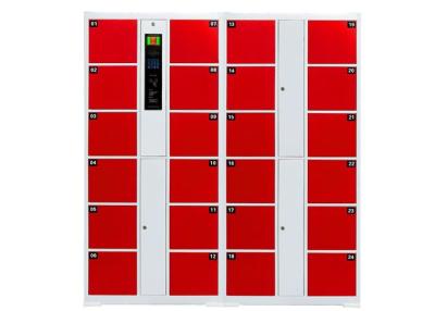 China Intelligent Parcel Smart package Storage Locker Barcode Steel Smart Electronic Locker for sale