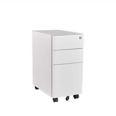 China Anti Tilt 3 Drawer Mobile Pedestal for sale