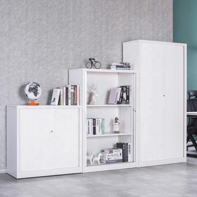 China Mail Packing Tambour Door Cabinet Rolling Door Cupboard Steel File Cabinet for sale