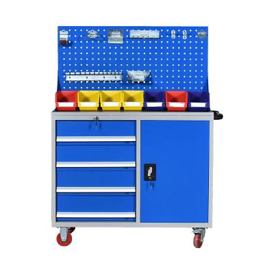 Κίνα Mobile Tool Trolley Cabinet Tools Cabinet Set With Drawers and Hand for workshop garage use προς πώληση