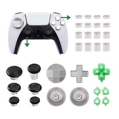 China 34in1 DIY Metal Kit For PS5 ABXY Controller D-pad Metal Buttons For Playstation 5 Controller Games Accessoris for sale