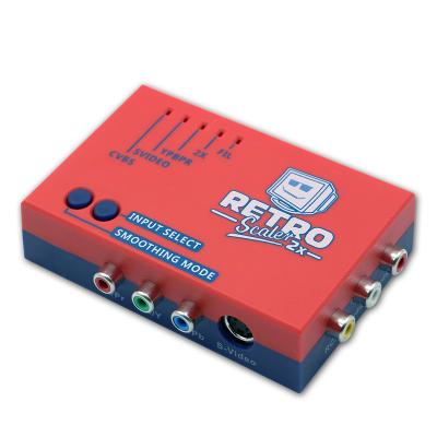 China A/V Converter and Line-Doubler for Retro Game Console PS2/N64/NES/Dreamcast Video Game Adapter RetroScaler2X 11.5X7X2.3cm for sale