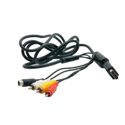 China PVC+Cooper 1.8m SAV Cable For PS3/PS2/PS1 RGB Cable SAV For PS3/PS2/PS1 RGB Cable for sale